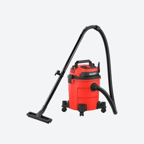 مكنسة كولين برميل 20 لتر جاف مع شفط مياه 1600وات احمر  1004