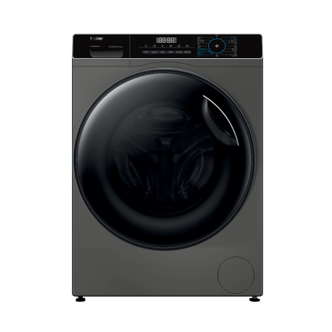 غسالة هاير  10 كيلو تنشيف 100%  استيل - HWD100-BP14939S6